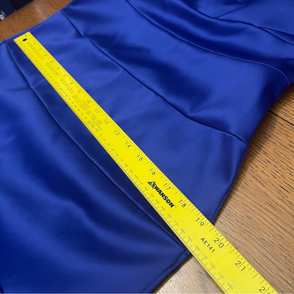 Signature by sangria royal blue dress 14 - Picture 15 of 15